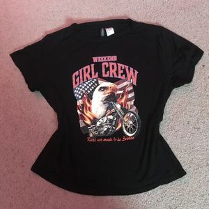 Divided Retro Motorcycle Tee